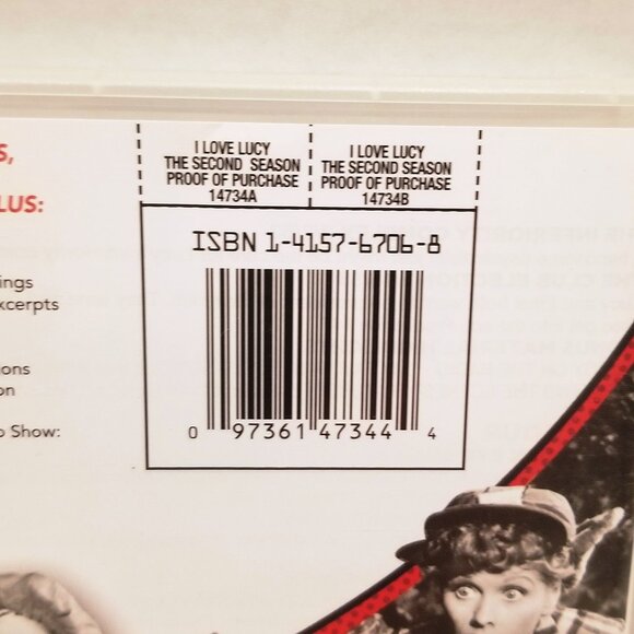 "I Love Lucy" Season 2 on DVD, NEW - Picture 7 of 8